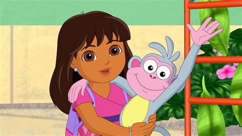 Dora the Explorer. Season 8. This play-along, animated adventure series stars Dora, a seven-year-old Latina heroine who asks preschoolers for their help on her adventures. Along the way, they'll meet friends, overcome obstacles and learn a little Spanish! 311 IMDb 4.3 2019 19 episodes. TV-Y. 